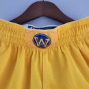 Shorts Golden State Warriors Air Jordan Yellow NBA