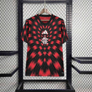 CAMISA DO FLAMENGO 25/26 VERMELHO E PRETO TREINO