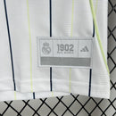 CAMISA DE BASEBOL DO REAL MADRID 25/26 BRANCO E PRETO